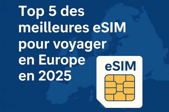 meilleures esim voyage europe